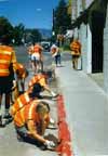 painting curbs red in reno